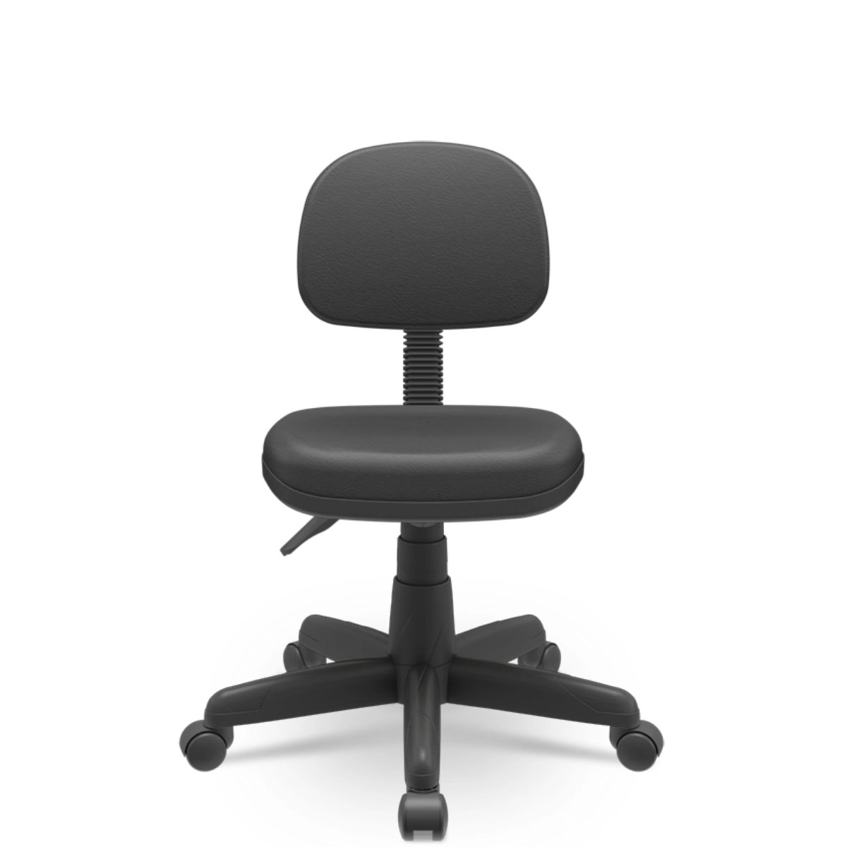 Cadeira Escritório Operativa Plus Secretária Slim NR17 Vinil Cor:Preto
