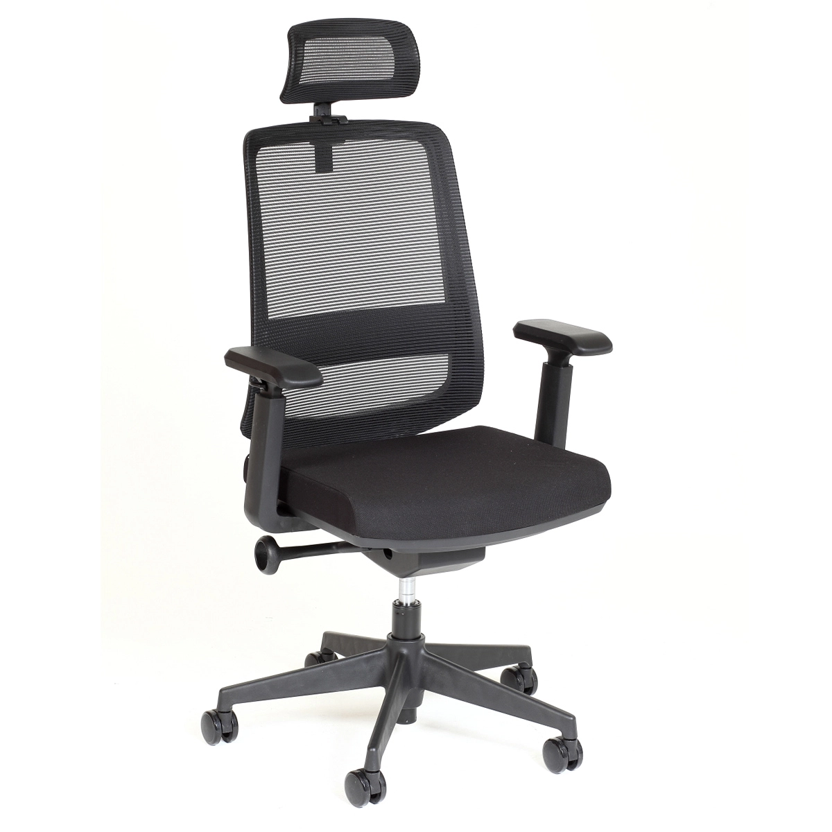 Cadeira de Escritório Ergonômica Diretor Encosto Reclinável Cor:Preto