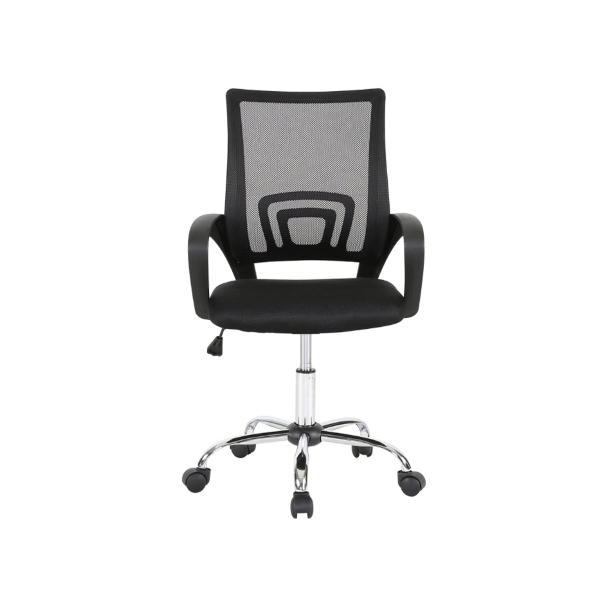 Cadeira Manchester Light Braços Fixos para Escritório Cor:Preto