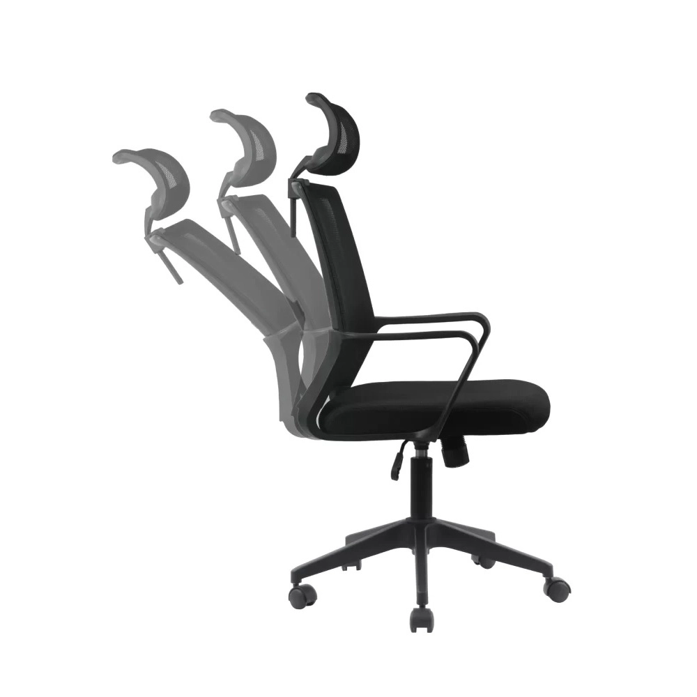Cadeira Ergonômica Relax Presidente Tokyo Para Escritório Cor:Preta