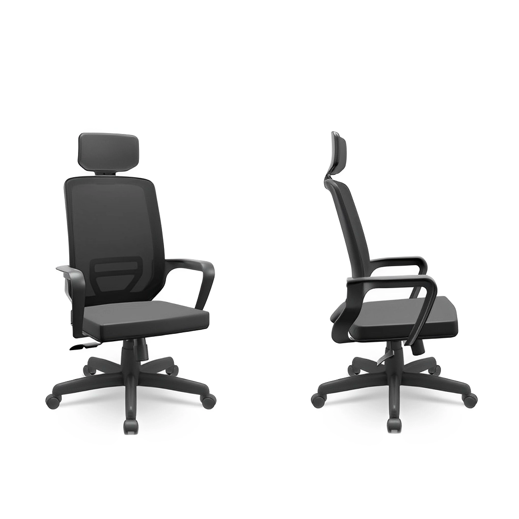 Cadeira de Escritório Adrix Presidente Ergonômica NR17 Cor:Preto