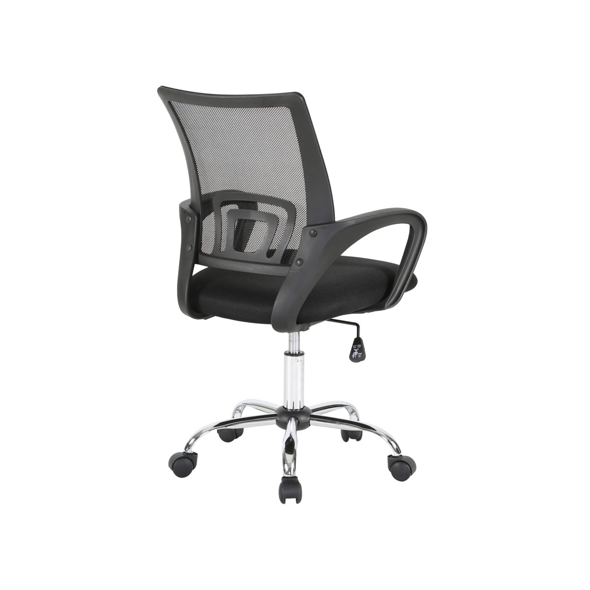 Cadeira Manchester Light Braços Fixos para Escritório Cor:Preto