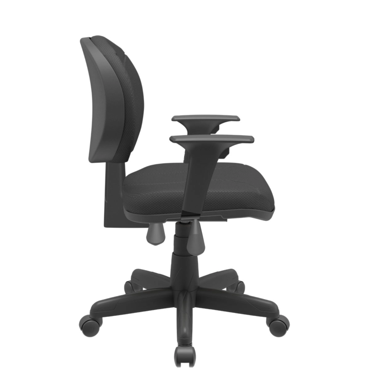 Cadeira Escritório Operativa Executiva PP Ergonômica NR17 Cor:Preto