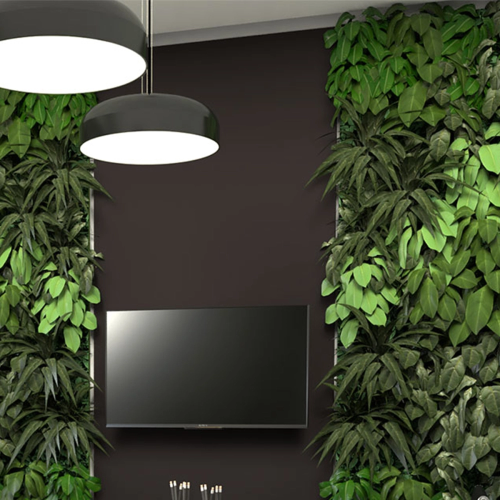 Conjunto Sala de Reunião Mesa 1,80m Preta Painel para TV F5 Cor:Preto
