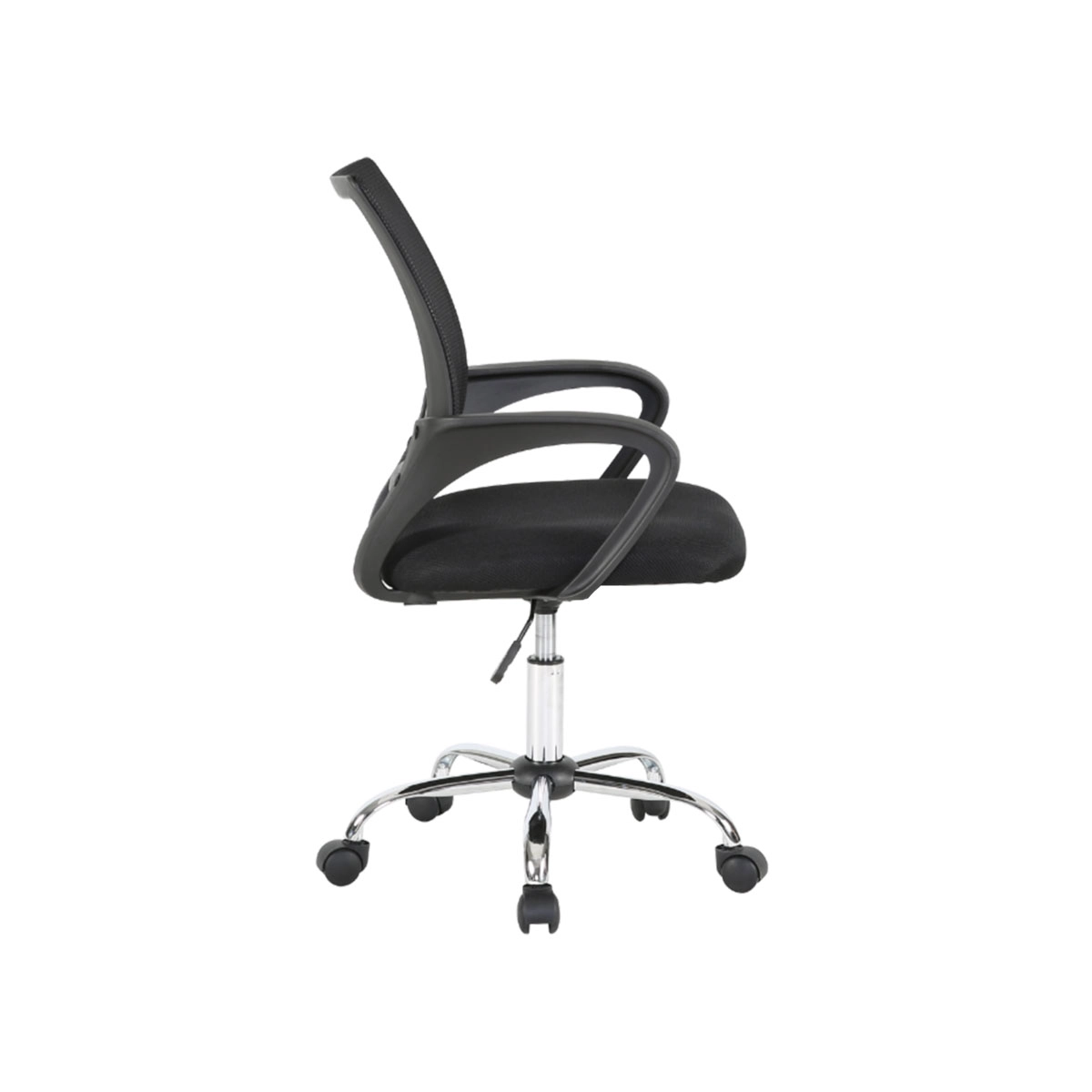 Cadeira Manchester Light Braços Fixos para Escritório Cor:Preto