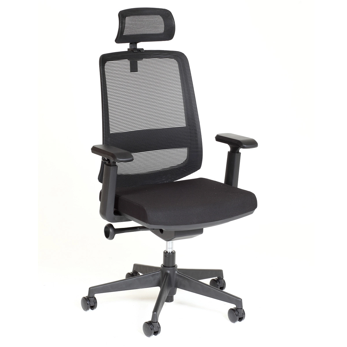 Cadeira de Escritório Ergonômica Diretor Encosto Reclinável Cor:Preto