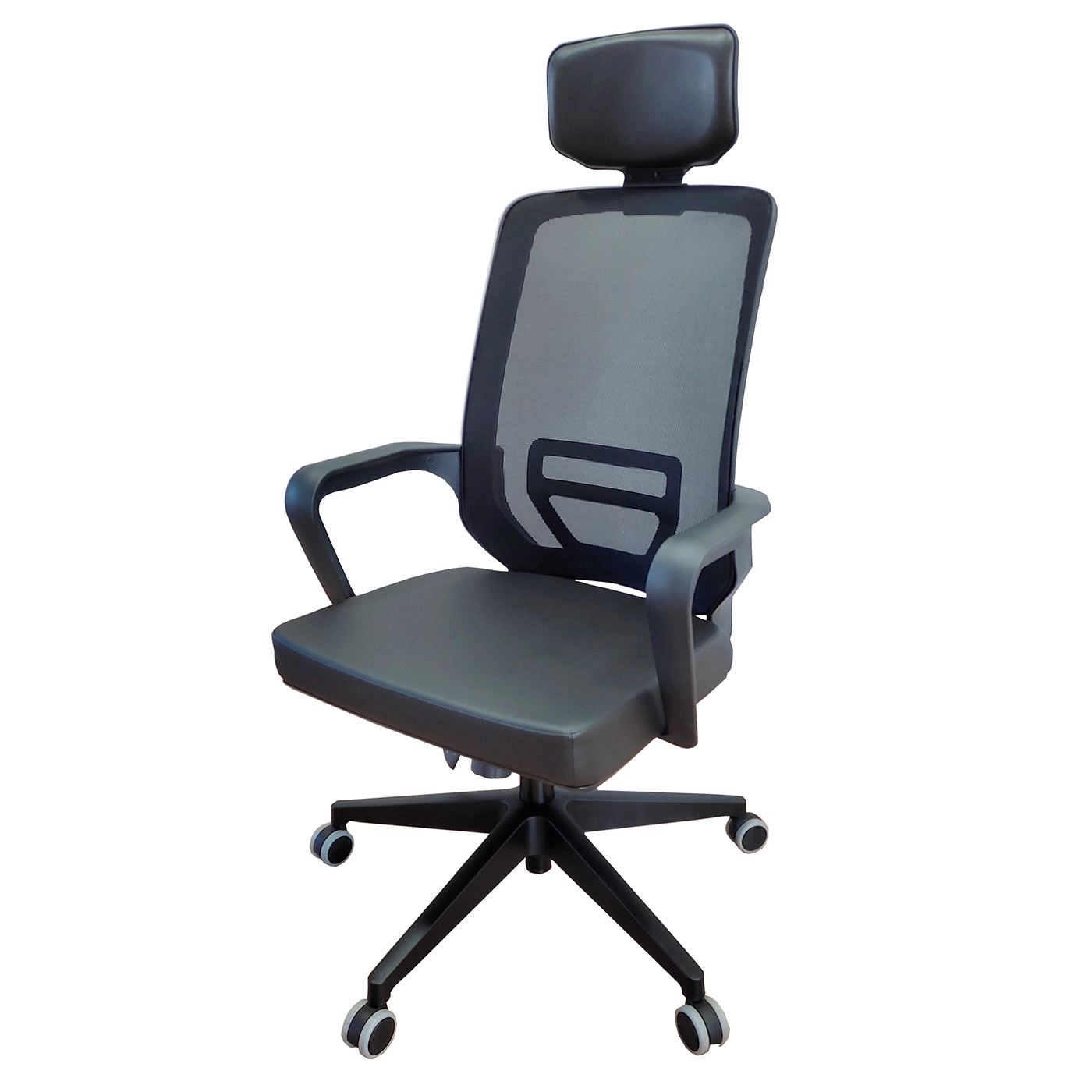 Cadeira de Escritório Adrix Presidente Ergonômica NR17 Cor:Preto