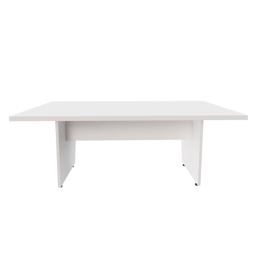 Mesa de Escritório 2,00m x 0,90m Pés Painel em V F5 Office Cor:Branco
