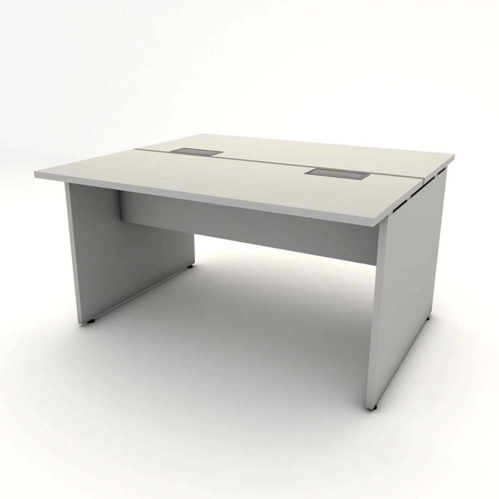 Plataforma de Trabalho Pé Painel Cinza 135cm x 120cm F5 Cor:Cinza
